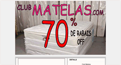 Desktop Screenshot of magasinmatelas.com